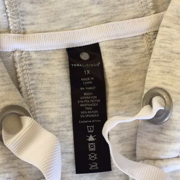 Yogalicious Sleeveless Zip Up Hoodie - Picture 6 of 12